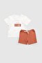 Organic Cotton Baby Set Orange - 2