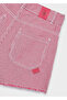 Girl's Striped Denim Shorts 6205 - 6