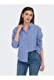 Only Striped Cotton Long Sleeve Shirt 15345487 - 3