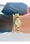Steel Strap Minimal Case 2 Year Warranty 3 Atm Waterproof Women's Wristwatch + Bracelet Gift - 3