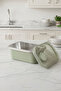 2-Piece Stainless Steel Vacuum Storage Container, Oven and Cake Container for Breakfast 300 ml - 2