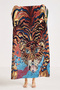 Artistic Beach Towel with Tiger Figure-Bohemian Marine Colorful Pool Sea Quick Drying Microfiber Towel - 6