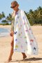 Star Patterned Colorful Modern Beach Towel - Minimalist Pool Sea Quick-Dry Microfiber Towel - 6