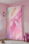 Pink Bow Patterned Children's Baby Room Background Curtain (Single Wing Pricing) - 4