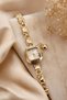 Cessy Women's Gold Steel Heart Bracelet Watch with White Dial Vintage Luxury Old Money Elegant Stylish Women's Wristwatch 2026 - 6