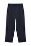 Women's Canvas Trousers 71154 Navy Blue