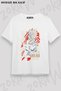 Unisex Loose Fit Jujutsu Kaisen Gojo Satoru V5 Printed T-Shirt