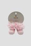 Newborn Baby Girl Tulle Detailed Tutu Soft Pink Booties Socks Set