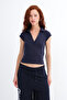 Polo Collar Modal T-Shirt P19578 - 2