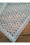 Children's Cream Lace Triangle Bandana Hair Accessory 0-7 Years Handmade - 2
