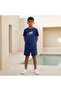 شورت بخصر مطاطي مع جيوب - 5