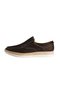 Siena Men's Breathable Nubuck Slip-On Loafer Shoes Brown - 3