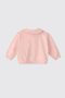 Baby Girl Zippered Pink Sweatshirt - 2