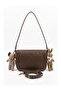 26Yc3052 Women's Shoulder Bag Brown - 4