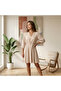 Knitted Belted Tencel Dress - 4