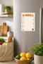 Shopping List - A5 - Magnetic - Pvc - Refrigerator Note Holder & Desktop - Summer Erase - Planner - 3