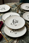 طبق تقديم الحب 25 سم 6 قطع - 3