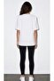 Embroidery Detailed T-Shirt Ecru - 3