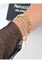 Steel Strap Minimal Case Guaranteed Waterproof Women's Wristwatch + Bracelet Gift - 7
