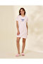 Women Pink Printed Night Shirt - 2