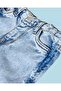 Infant Girls Blue Wide Leg Jeans - 2