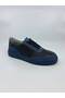 Indigo Suede Blue Men's Leather Shoes - 2