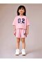 Kids 02 Printed Striped Shorts-T-Shirt Summer Set - 3