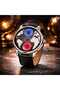 Luxury World Map Analog Leather Strap Men’s Wrist Watch Stylish