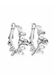 Velora Crest Xuping Women's Steel Pearl Earrings Tarnish Resistant Silver Color |