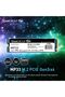 TEAMGROUP MP33 2TB SLC Cache 3D NAND TLC NVMe 1.3 PCIe Gen3x4 M.2 2280 Internal Solid State Drive SSD - 3