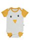 Duck Printed Set of 2 3-18 Months Snap-On Badi - Orange - 4