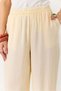 Women's Relaxed Fit High Waist Trousers Yellow - 4