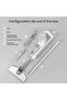 Corded Cane Vacuum Cleaner for Home Use, 22000Pa Super Suction Lightweight Cane Vacuum Cleaner - 8