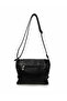 Women's Multi-Pocket Faux Leather Shoulder Bag with Flap Si-07 - 6