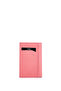Unisex Genuine Leather Pink Card Holder - 4