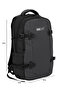 Para John Trekcore 19 Inch Polyester Laptop Backpack with Trolley Sleeve and Back Pocket