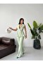 Double-Breasted Sleeveless Jacket and Palazzo Pants Two-Piece Set Women - 2