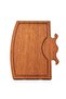 Wooden Presentation Board Horned Steak Ireko Wood - 2