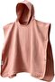 4-layered Muslin Poncho Towel (Peach) - 3