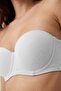 Egyptian Women's Supportive Strapless Bra with Removable Straps White - 3