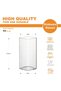 Drinking Glasses 13 oz, Thin Square Glasses Set of 4, Elegant Bar Glassware for Water, Juice, Beer - 2