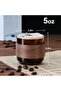 Espresso Cup Set, Set Of 2 With Wooden Ring, Borosilicate Shot Glass, Transparent Small Cup, Accessories (150 Ml) - 3
