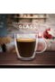 SupWolf 350ml Double Wall Insulated Mug, High-Heat Borosilicate Glass, Set of 6, Clear,Insulated Coffee Glass - 2