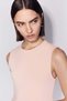 Satin-skirt Ponte di Roma dress - 5