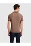 Mink Slim Fit 100% Cotton Buttoned Polo Collar Knitwear T-Shirt 50320831-Vr052 - 5