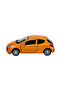 Peugeot 207 Orange Die-Cast Metal Model Car 1:36 Scale 12 cm Pull Back - 3