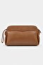 Women's Leather Look Portfolio Bag with Adjustable Strap Daily Shoulder Bag - 2