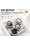iPhone 17 Pro Compatible Metal Framed Camera Glass / Lens Protective Glass with Ar and Af Features - 2