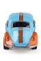 Cekbırak 1:36 Patterned Turtle Car - Blue - 2