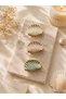 Conch Shell Design Metal Clasp with Gold Detail Stylish Women's Hair Clip - 2
